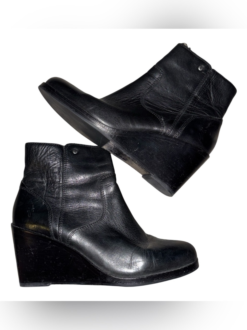 Frye Emma Wedge Bootie Size 8M